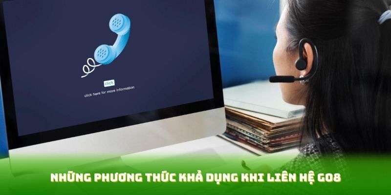 Những phương thức khả dụng khi liên hệ Go8