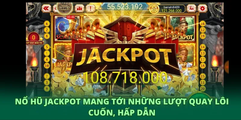 Nổ hũ Jackpot GO8 – Khám phá thế giới may mắn rực rỡ 2 Nổ hũ Jackpot mang tới những lượt quay lôi cuốn, hấp dẫn
